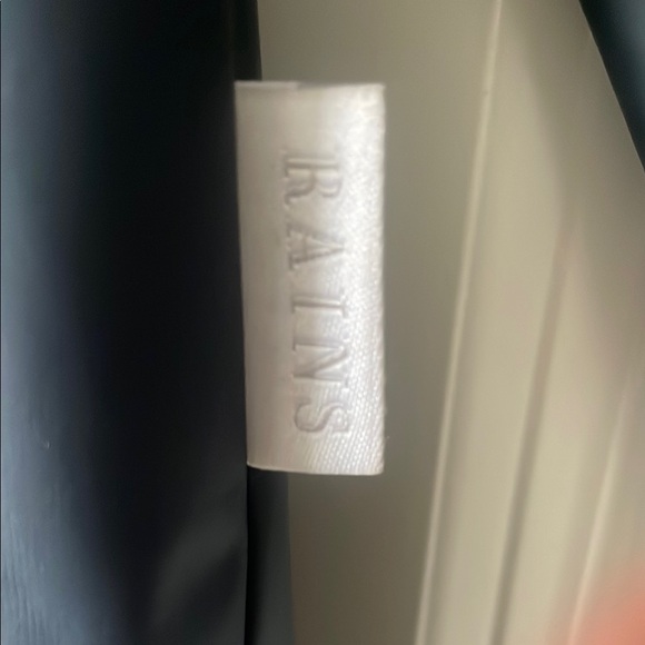 Rains Navy Blue Women’s Jacket - Picture 5 of 8